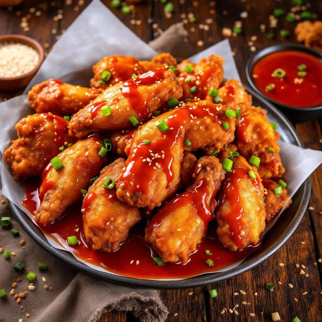 Крылья kfc со сладким чили