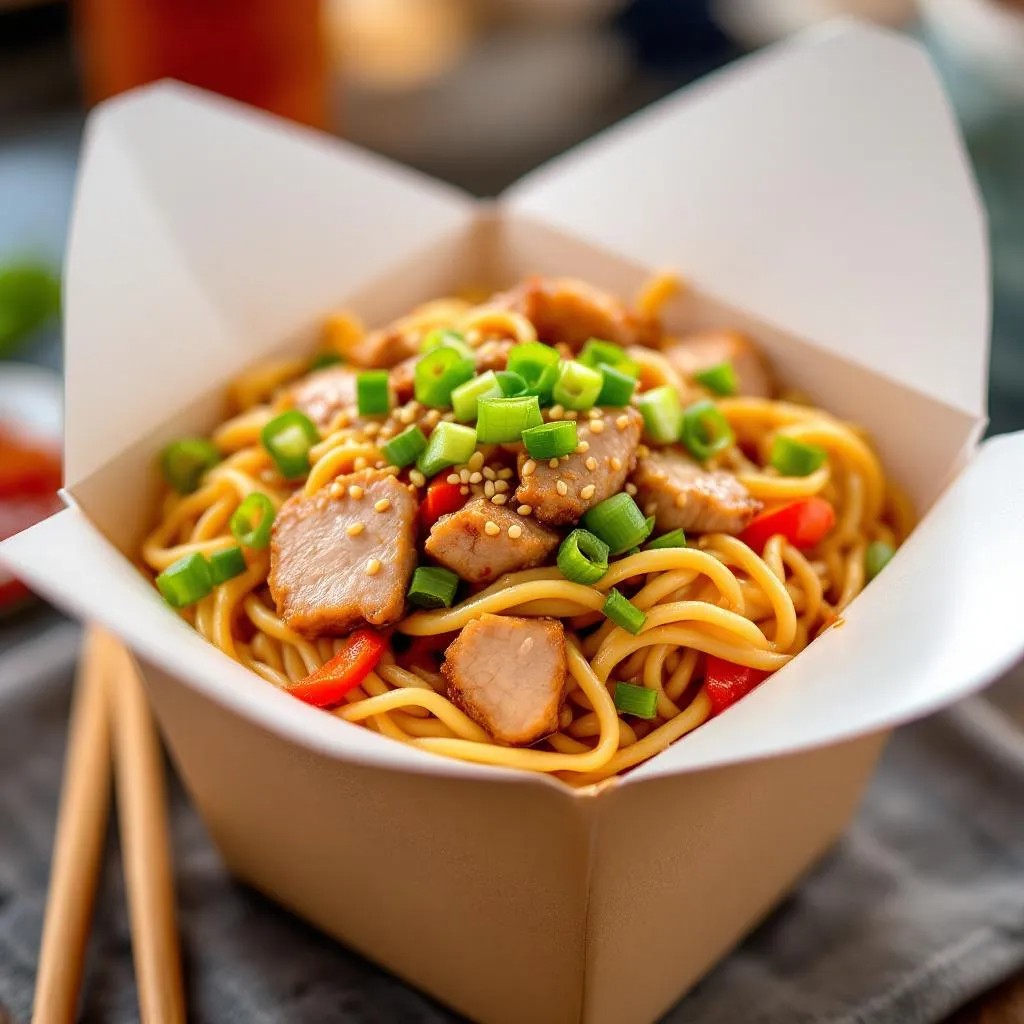 WOK курица